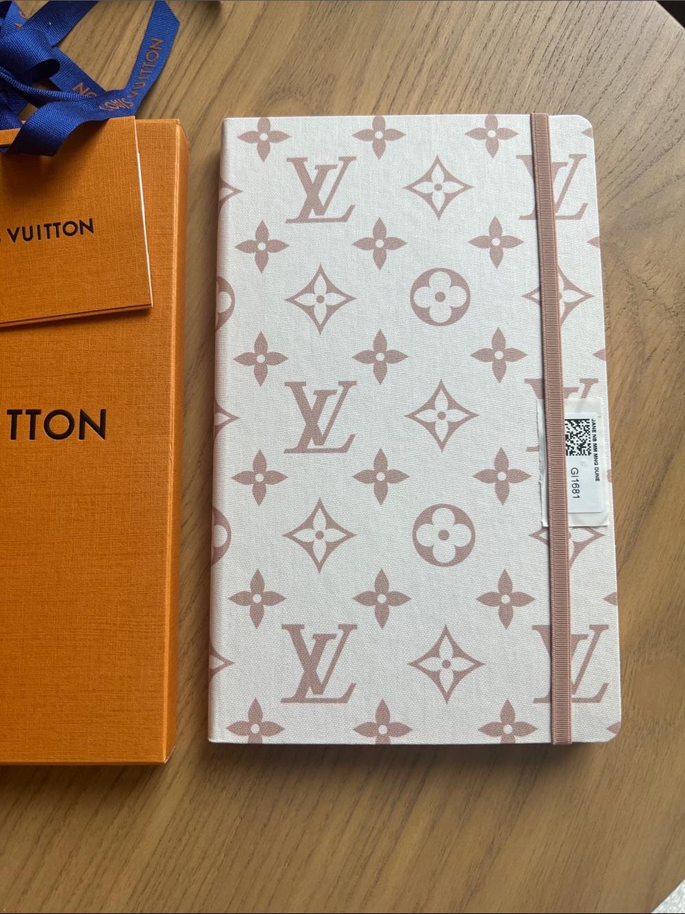 NEW Louis Vuitton Dune Jane Notebook with Vivienne stickers